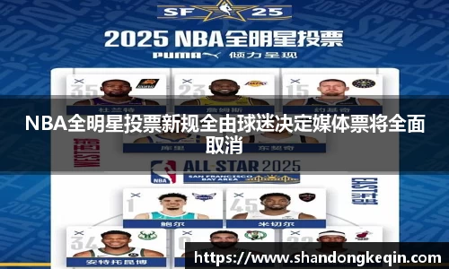 NBA全明星投票新规全由球迷决定媒体票将全面取消